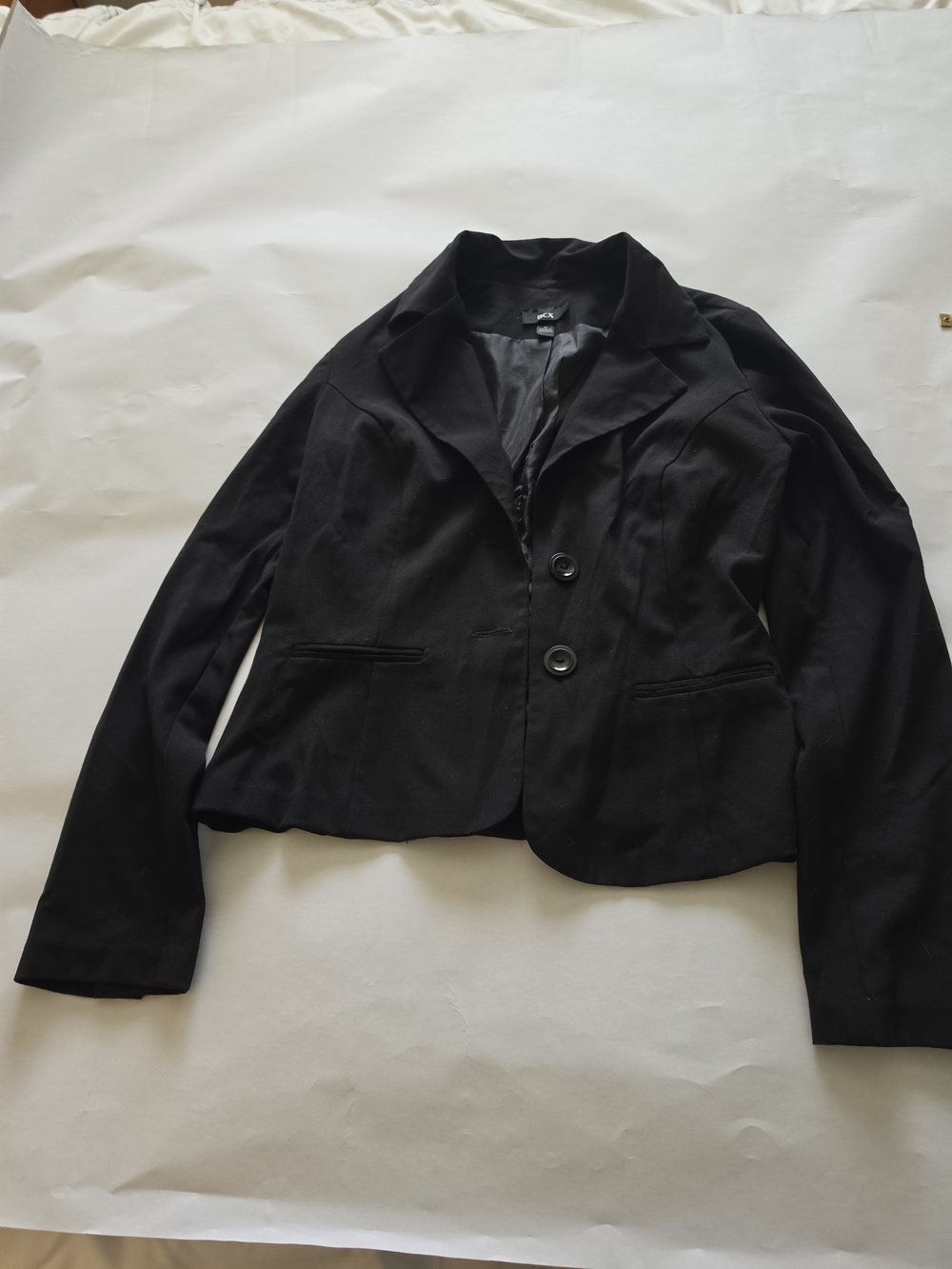 Classic Black Women's Tailored Blazer Jacket